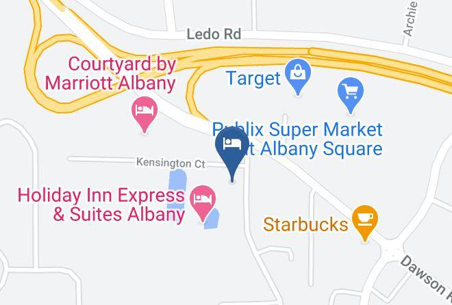 Dougherty - Park Inn By Radisson Albany Ga Maps