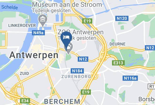 Antwerp - Park Inn By Radisson Antwerp Maps