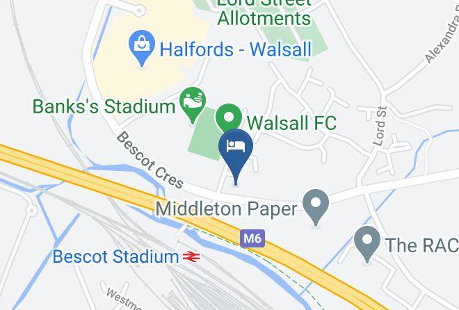 Walsall - Park Inn By Radisson Birmingham Walsall Maps