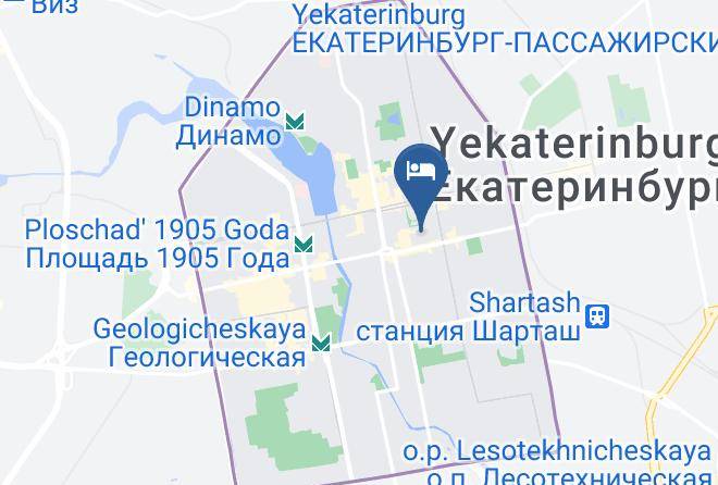 Yekaterinburg - Cosmos Yekaterinburg Hotel A Member Of Radisson Individuals Maps