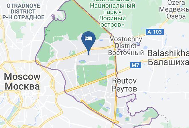 Moscow - Park Inn By Radisson Izmailovo Moscow Maps