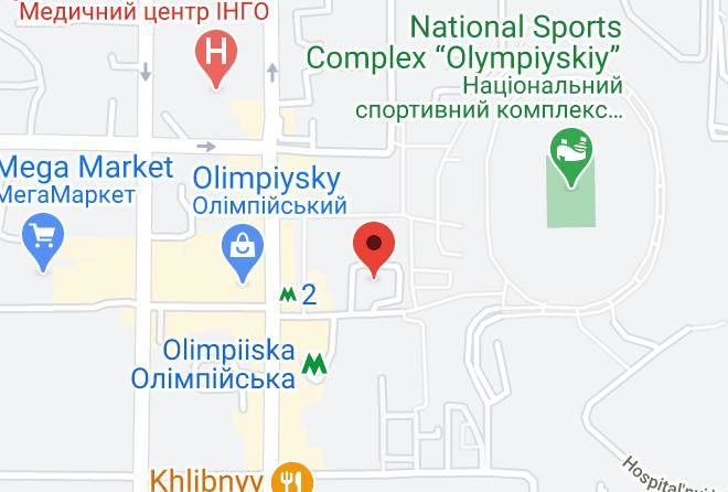 Kyiv - Park Inn By Radisson Kyiv Troyitska Maps