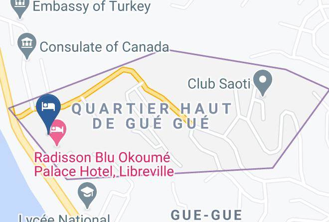 Libreville - Park Inn By Radisson Libreville Maps