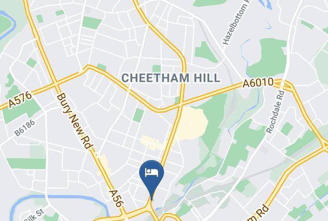 Park Inn By Radisson Manchester City Centre Map