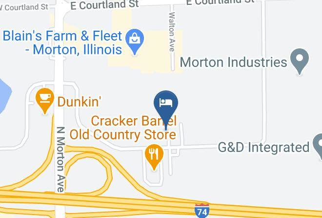 Tazewell - Comfort Inn And Suites Morton Maps