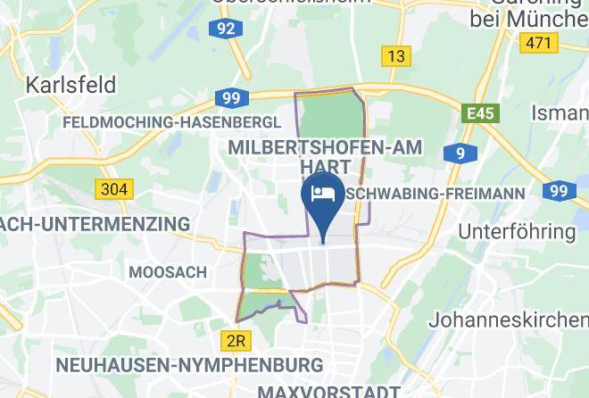 Munich District - Park Inn By Radisson Munchen Maps