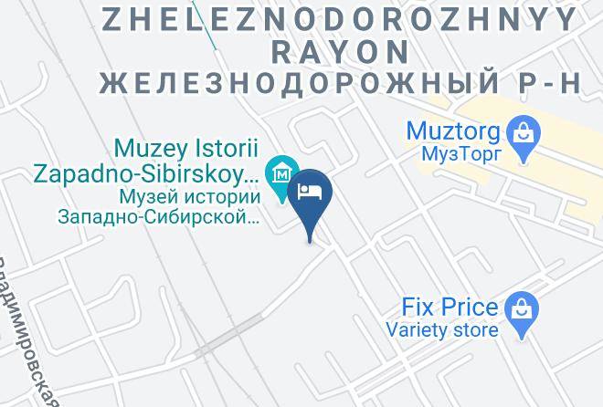 Park Inn By Radisson Novosibirsk Map