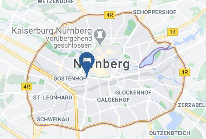 Nuremberg - Park Inn By Radisson Nurnberg Maps