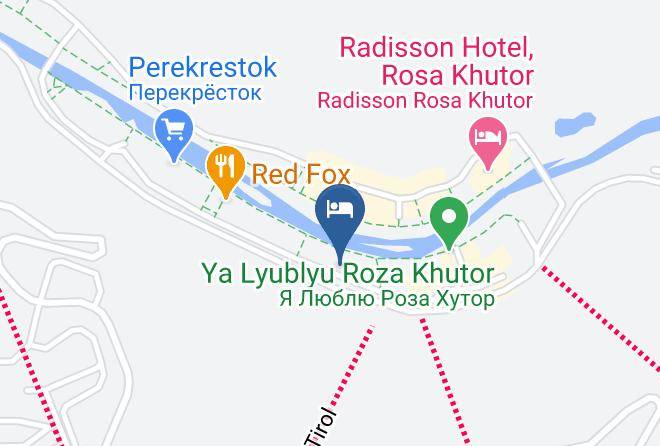 Park Inn By Radisson Rosa Khutor 4 Map