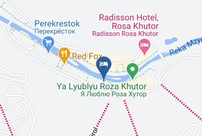Sochi - Park Inn By Radisson Rosa Khutor Maps