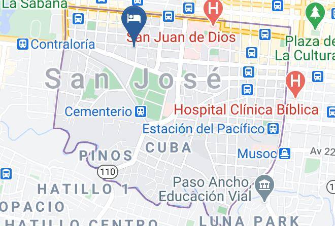 San Jose - Park Inn By Radisson San Jose Costa Rica Maps