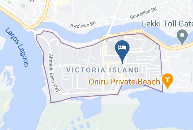 Eti Osa - Park Inn By Radisson Serviced Apartments Lagos Victoria Island Maps
