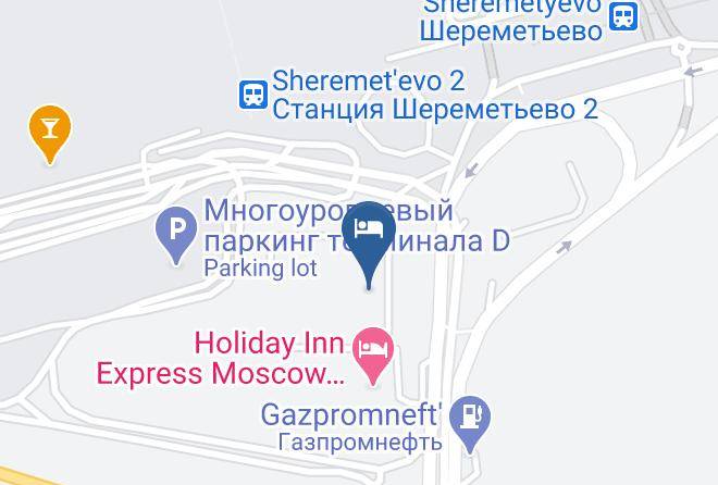 Radisson Blu Sheremetyevo Airport Hotel Moscow Map