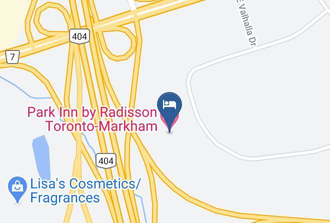 York - Park Inn By Radisson Toronto Markham Maps