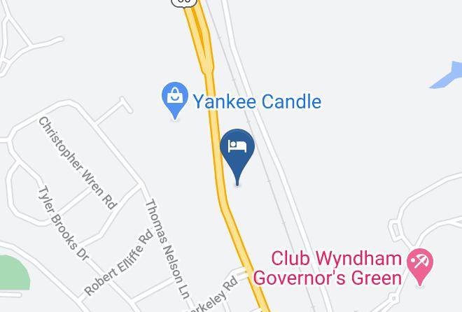 Wingate By Wyndham Williamsburg Map