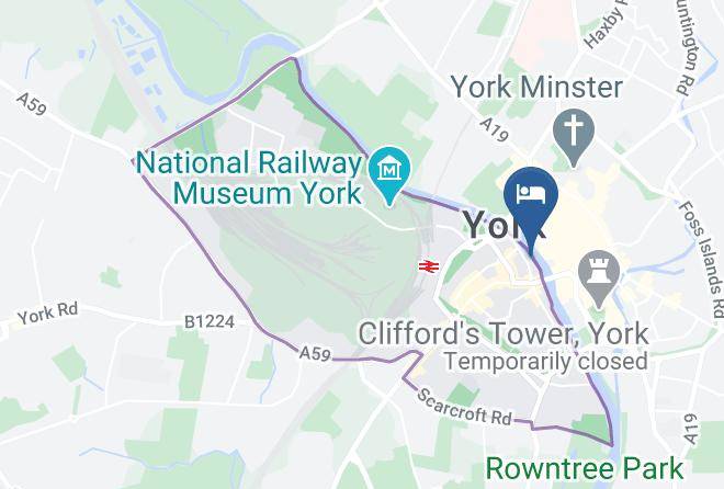 Park Inn By Radisson York City Centre Map