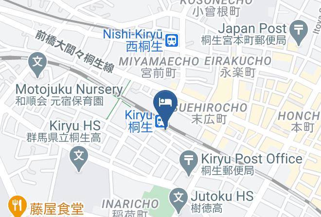 Kiryu City - Park Inn Kiryu Maps