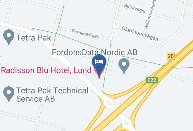 Lund - Radisson Blu Hotel Lund Maps