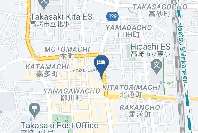Takasaki City - Park Inn Takasaki Maps