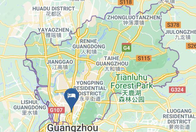 Guangzhou - Park Lane Hotel Maps
