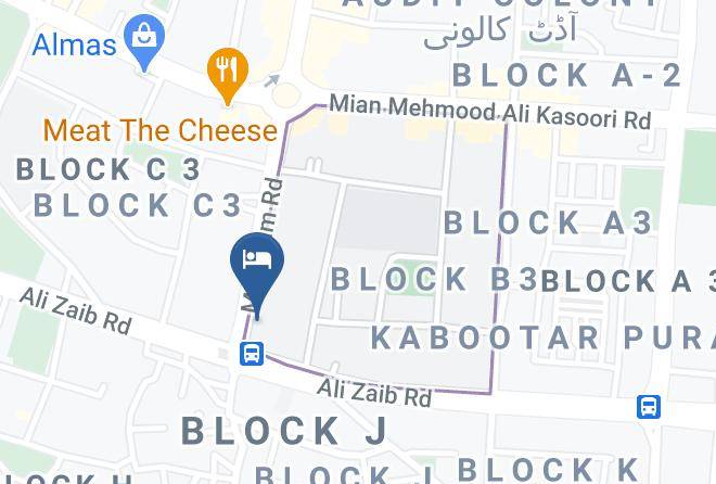 Islamabad - Park Lane Hotel Maps