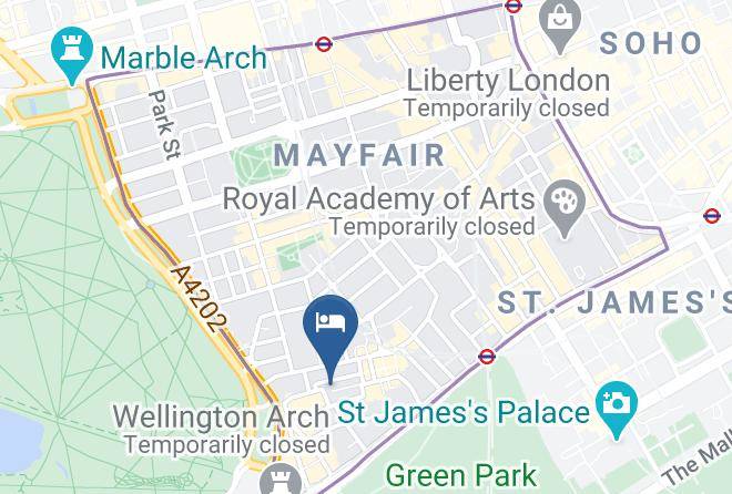 London - Park Lane Mews Hotel Maps