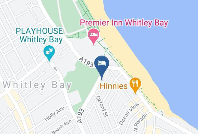 Park Lodge Guest House Map