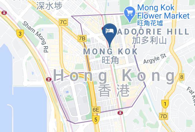Kowloon - Ocean Wifi Hotel Maps