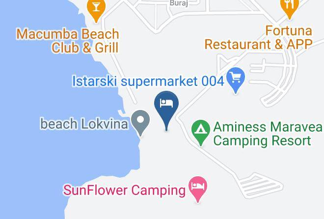 Novigrad - Park Mareda Maps