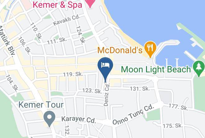 Kemer - Park Marina Hotel Maps
