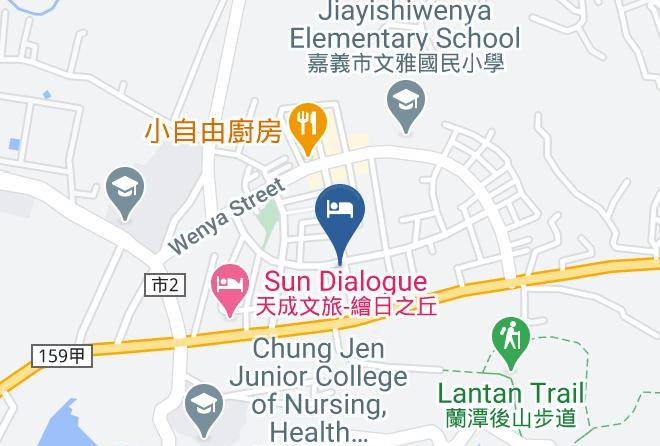 Chiayi City - Park Motel Maps