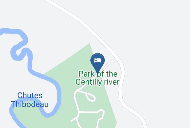 Becancour Regional County Municipality - Park Of The Gentilly River Maps