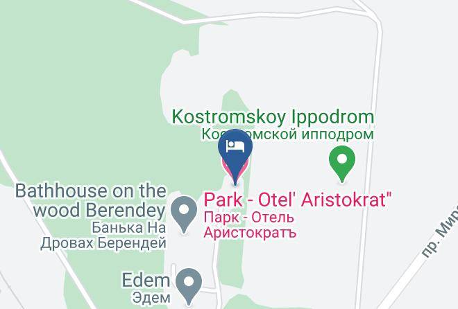 Park Otel' Aristokrat Map