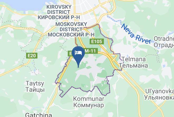Saint Petersburg - Park Otel' Potemkin Maps