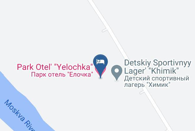 Voskresensky District - Park Otel' Yelochka Maps
