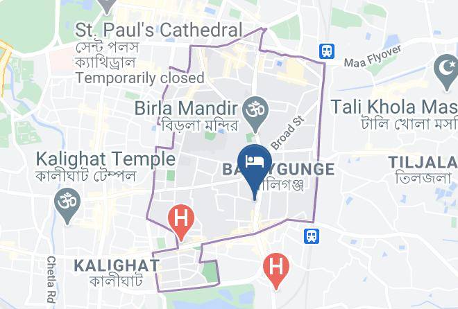 Kolkata - Park Palace Hotel Maps