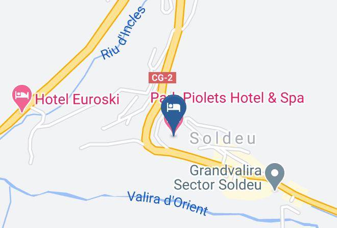 Canillo - Park Piolets Mountain Hotel & Spa Maps