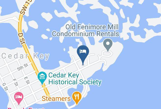 Levy - Park Place In Cedar Key Maps