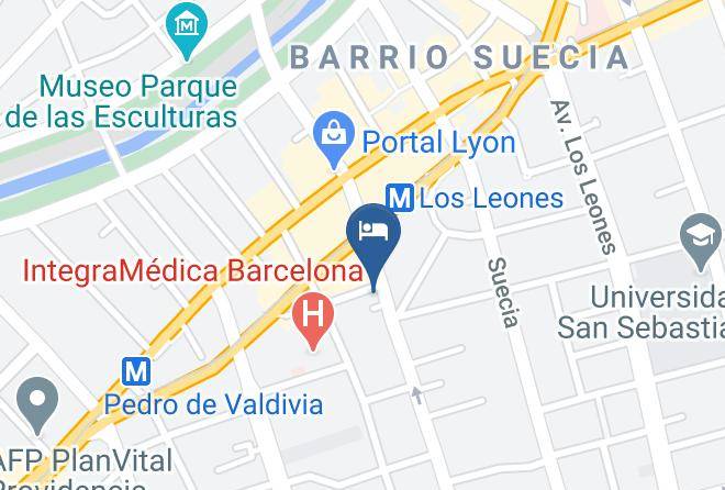 Santiago - Hotel Park Plaza Santiago Maps