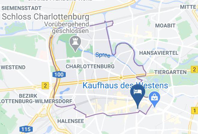 Stadt Berlin - Park Plaza Berlin Kudamm Maps