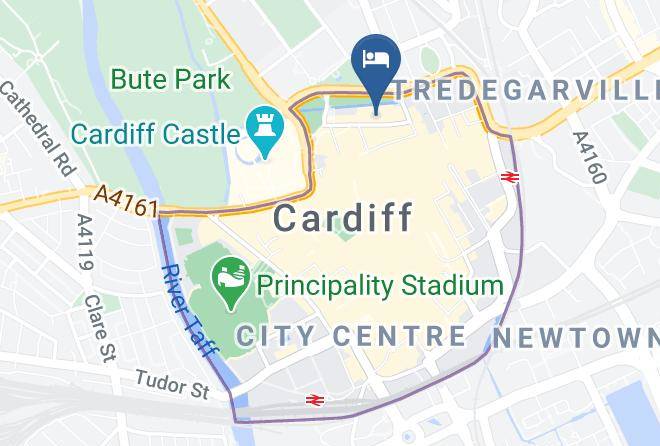 Cardiff - Park Plaza Cardiff Maps