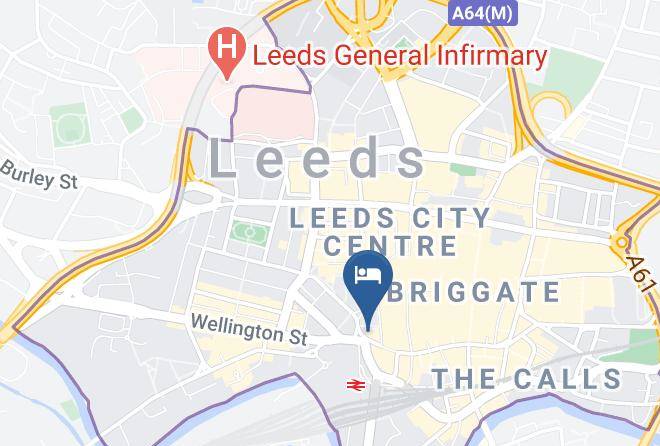 Leeds - Park Plaza Leeds Maps