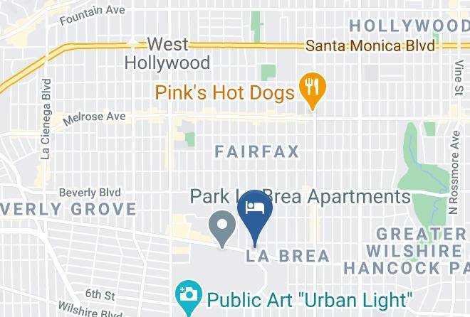 Los Angeles - Park Plaza Lodge Hotel Maps