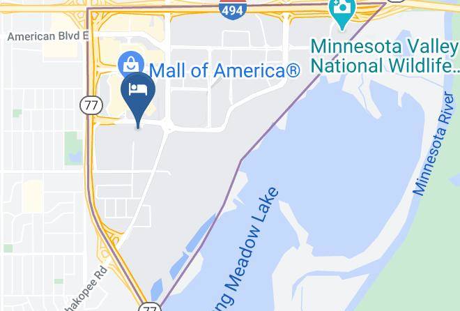 Hennepin - Park Plaza Minneapolis Mall Of America Maps