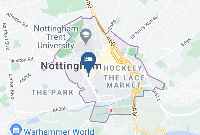 Nottingham City - Park Plaza Nottingham Maps