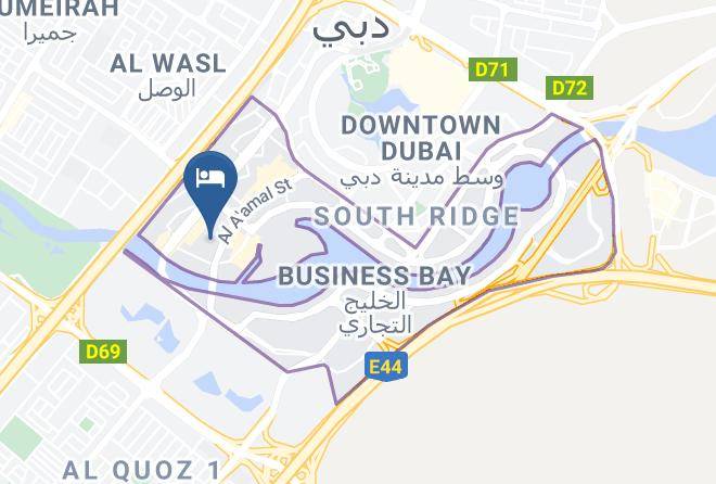 Dubai - Park Regis Hotel Business Bay Maps