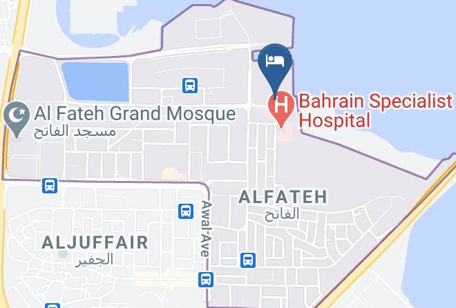 Manama - Park Regis Lotus Hotel Maps
