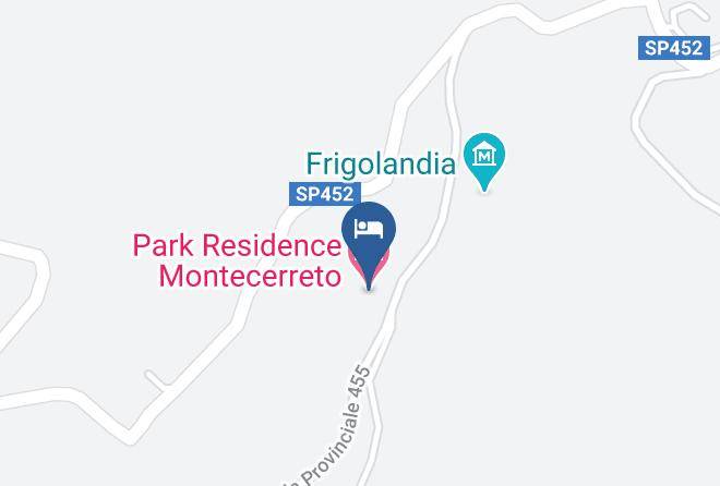 Perugia - Park Residence Montecerreto Maps