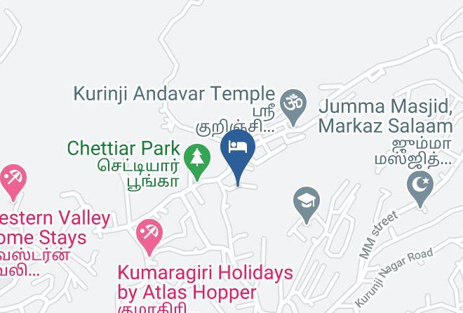 Kodaikanal - Park Royale Maps