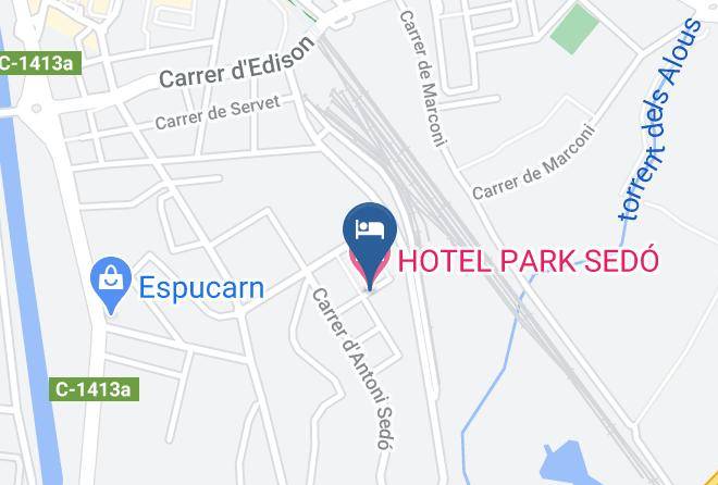 Barcelona - Hotel Park Sedo Maps